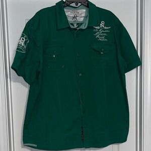 Parish Nation Green Men's Shirt